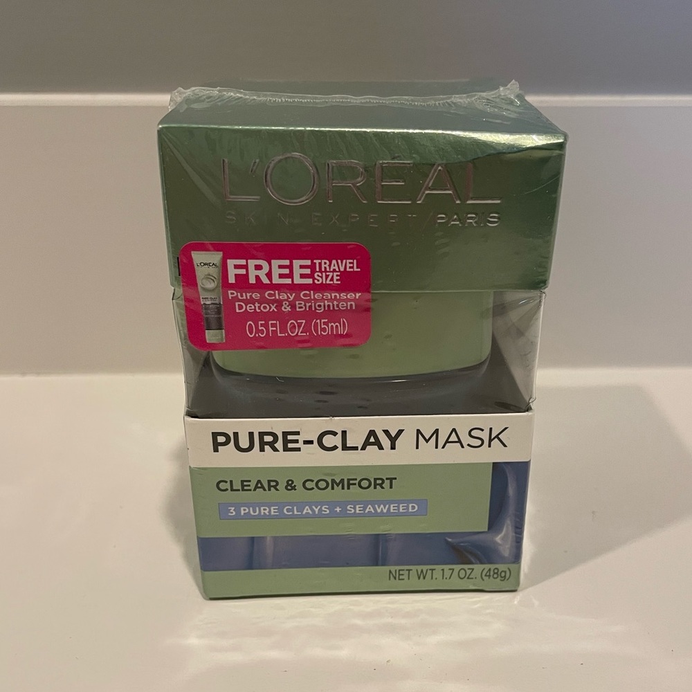 L’Oreal Pure Clay Mask NIB